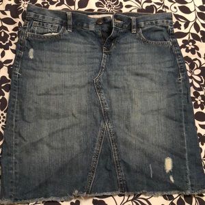 Jean skirt